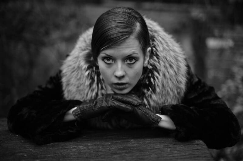 портретный фотограф, воронежский фотограф, фотограф воронеж, женский портрет, conceptaul, black and white, portrait Портрет ноября фото превью