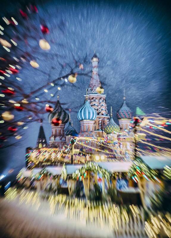 снегопад в москве Снегопад в Москвеphoto preview