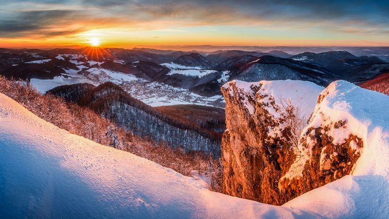 Winter evenigphoto preview