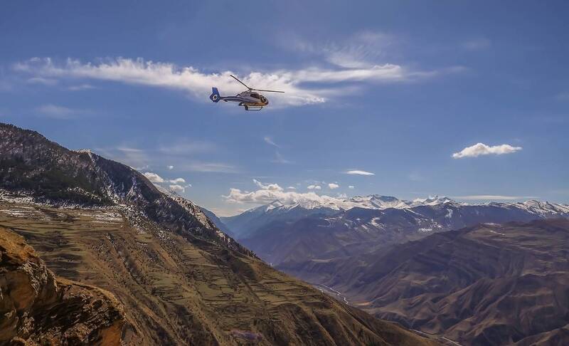 горы,пейзаж,вертолёт,дагестан,шамильский район, Пепелац.. фото превью