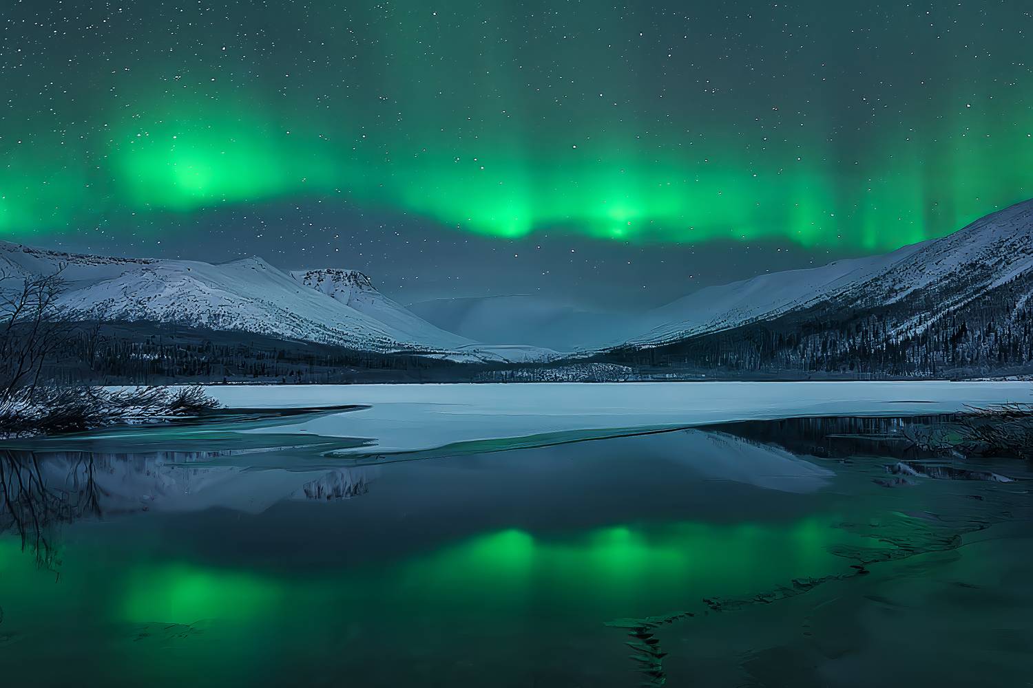 Сияние на Кольском. Автор: Рудаков Глеб , Рудаков Глеб