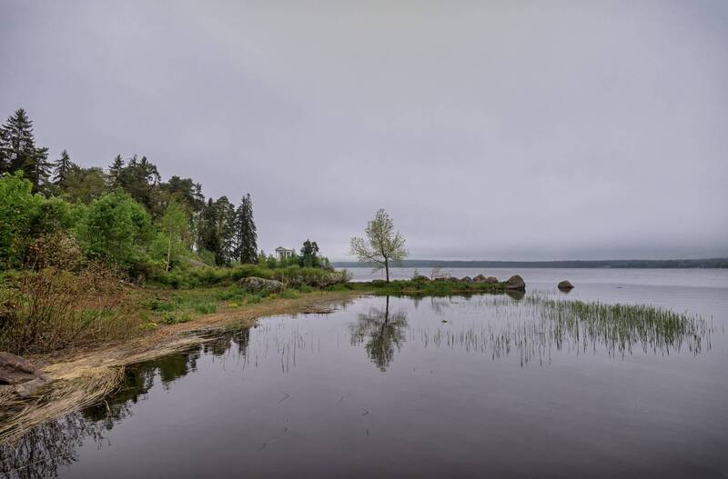 выборг, парк монрепо, весна photo preview