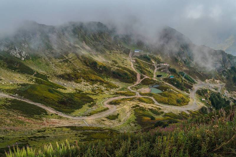 Дорога под облаками.photo preview