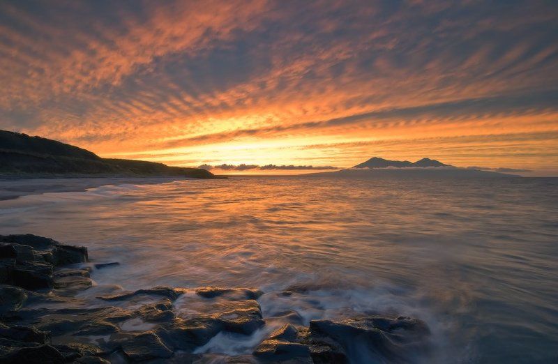 Вечер в заливе Простор.photo preview