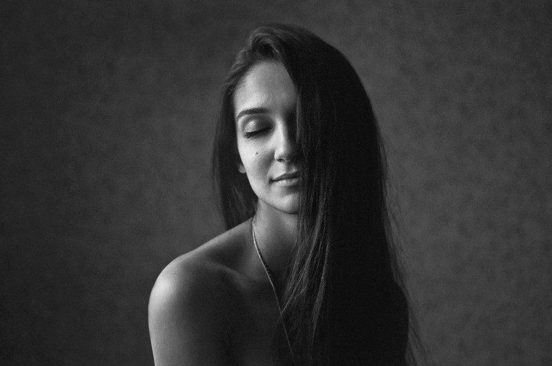 Портрет Светы в вечернем воздухе.photo preview