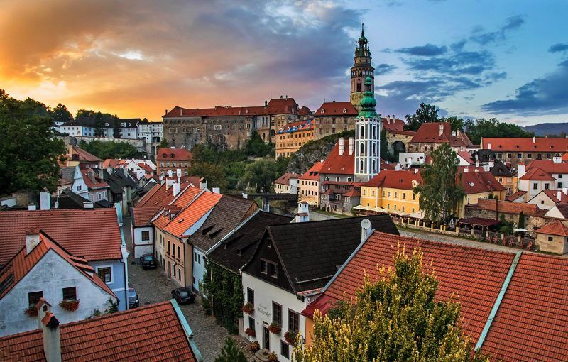 Ческий Крумлов, Вечерphoto preview