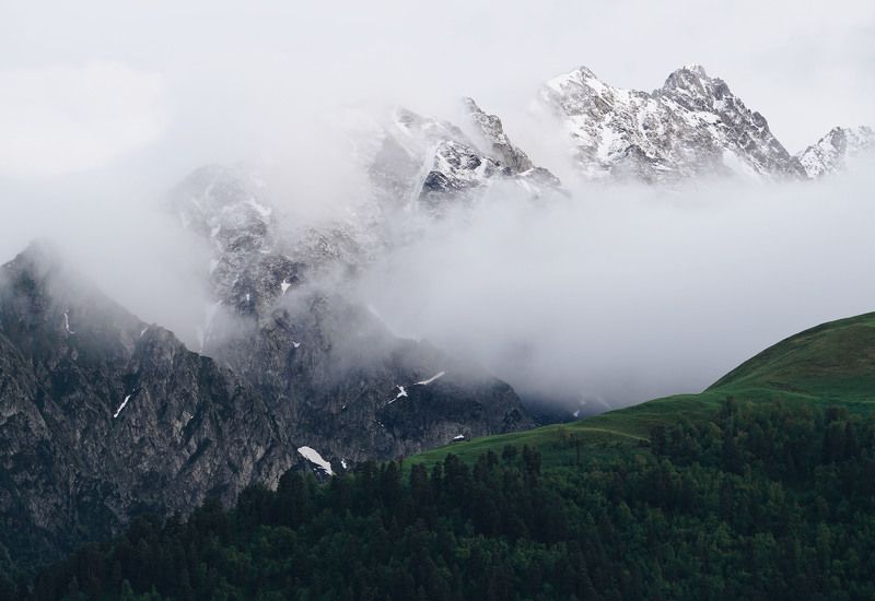 Утро в горахphoto preview