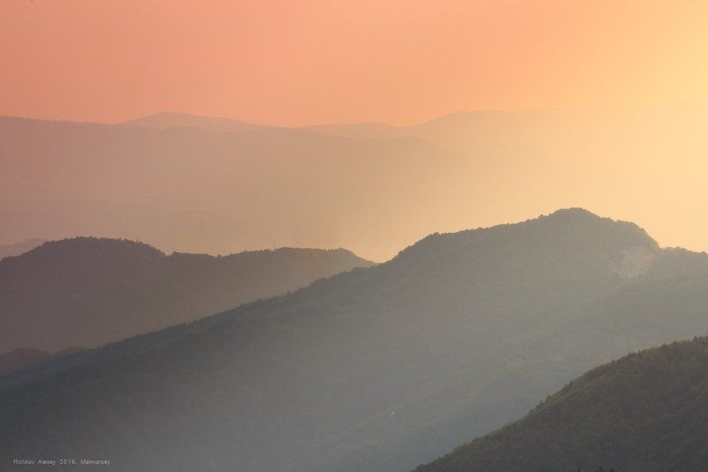 карпаты, горы, вечер, свет,  Игра тенейphoto preview