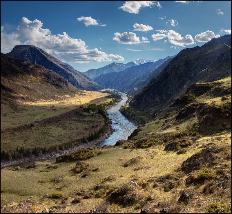 Алтай, Вечер, Горы, Катунь, Утро, Ярославский Виталий Катунь-Рекаphoto preview