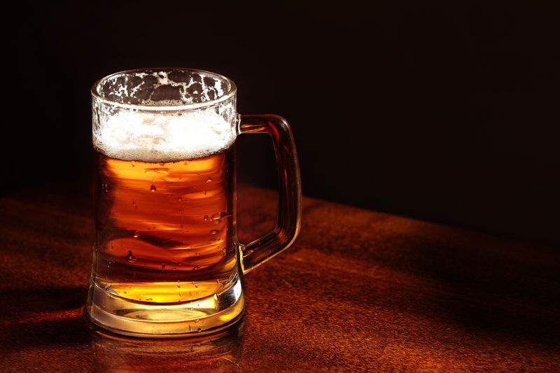 drinks, alcohol, mug, beer, table, glass, frothy, material, pint, wood, lager, cold, yellow, gold, establishment, dark, bubble, food, liquid, horizontal, still, color, close-up, object, backgrounds, freshness, single, space, refreshment, pouring, full, fo Mug of beerphoto preview