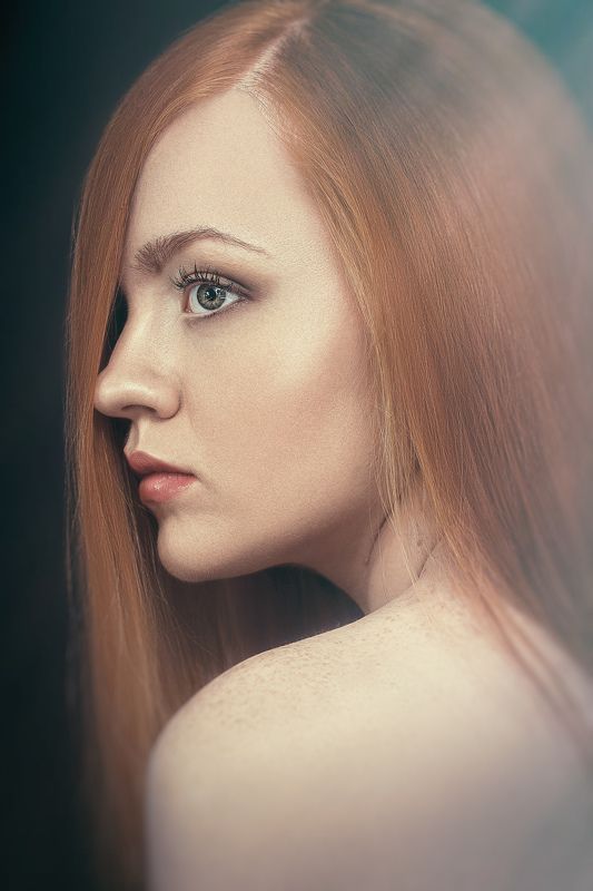 портрет,красота,девушка, глаза, волосы, взгляд, Екатеринаphoto preview