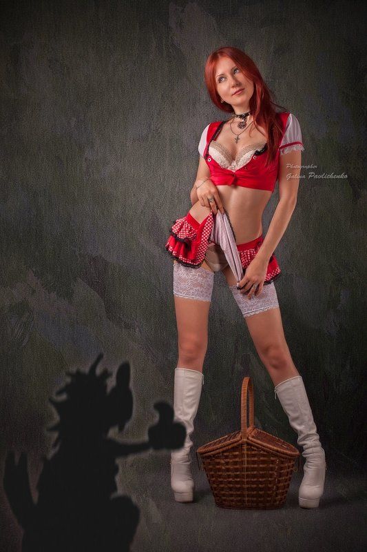 девушка, кокетка, красная шапочка, ролевые игры, эротическое бельё Про Красную Шапочкуphoto preview