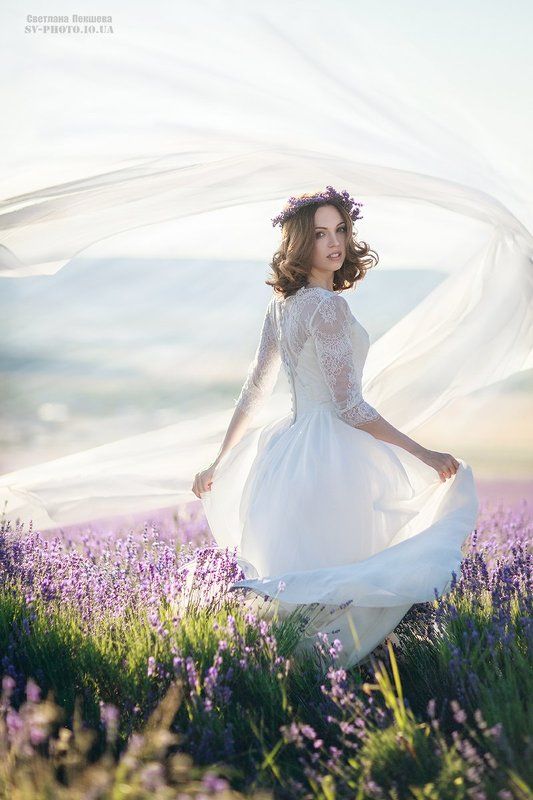 девушка Лавандовая нежностьphoto preview