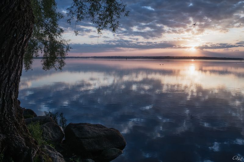 Рассвет над Селигеромphoto preview