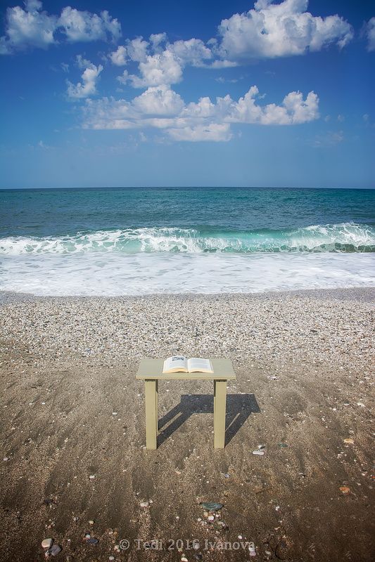 landscape Knowledge is infinite oceanphoto preview