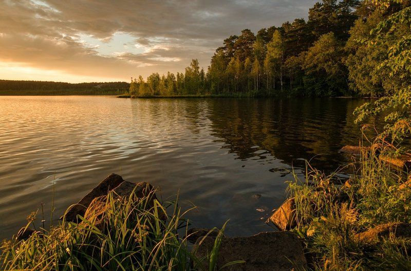 Вечер на озереphoto preview