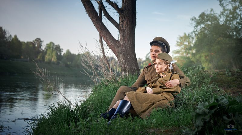 Война, победа, любовь, встреча Встреча в 45-м...photo preview