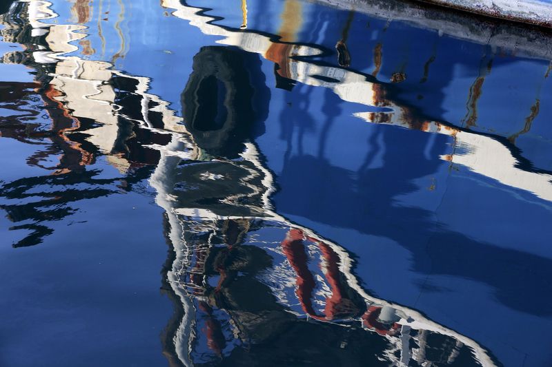 Израиль, Тель Авив, Яффо, порт, старый порт, отражения Старый портphoto preview