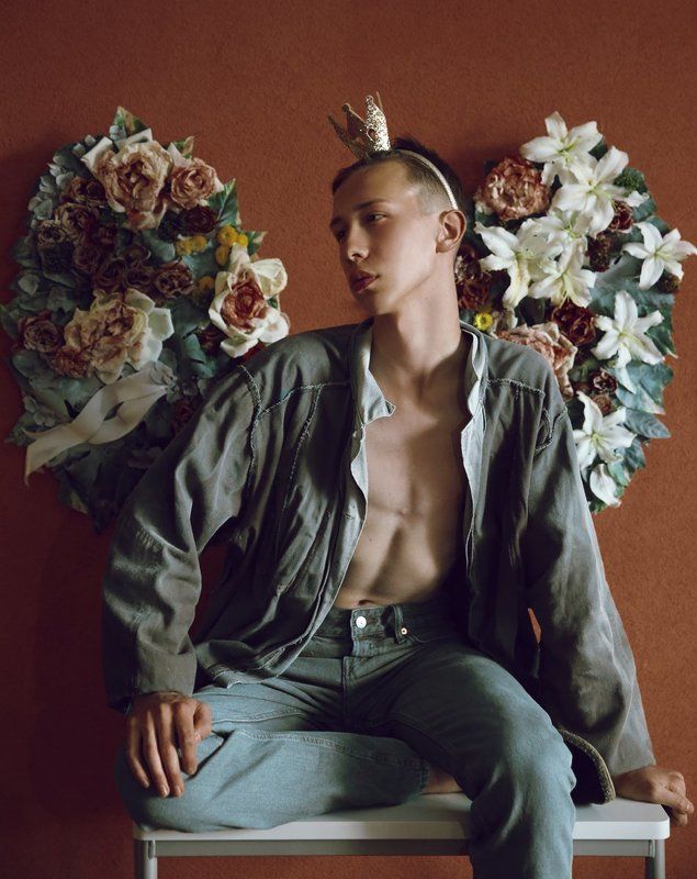 цветы, принц, портрет, Эстония Мертвый принцphoto preview