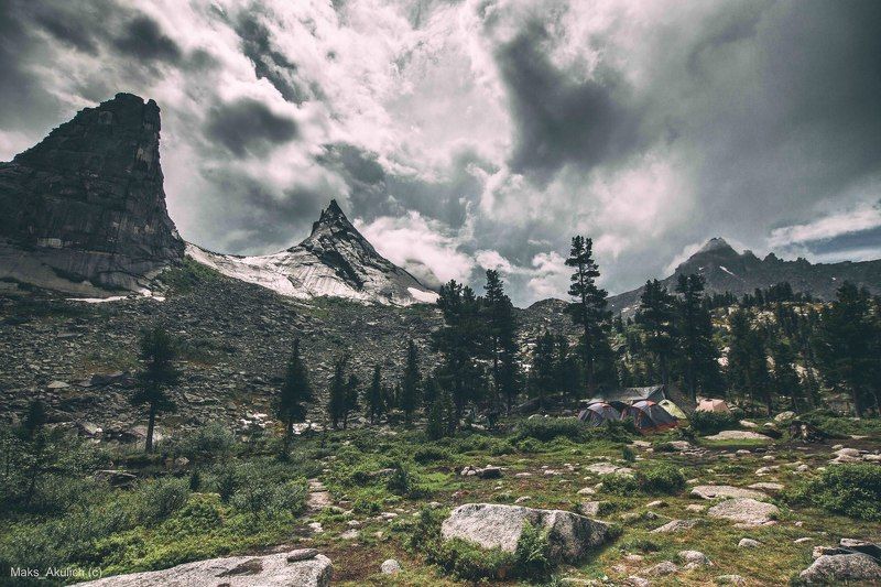 Ергаки, Красноярский край, Озеро Художников, Парабола, Россия, Сибирь Парабола. Ергакиphoto preview