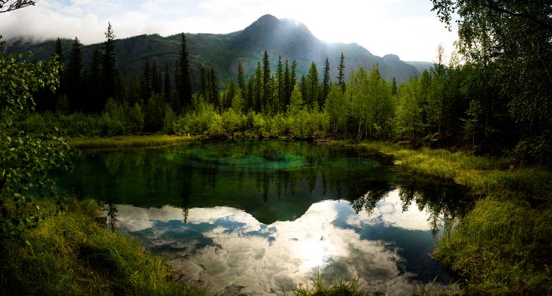 Озеро гейзеров, Республика Алтай, Россия, природа, пейзаж, Карамышев, Роман Гейзеровое озеро, Горный Алтай.photo preview