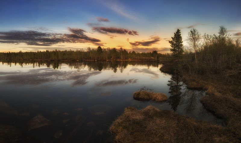 Майская ночь за полярным кругом...photo preview