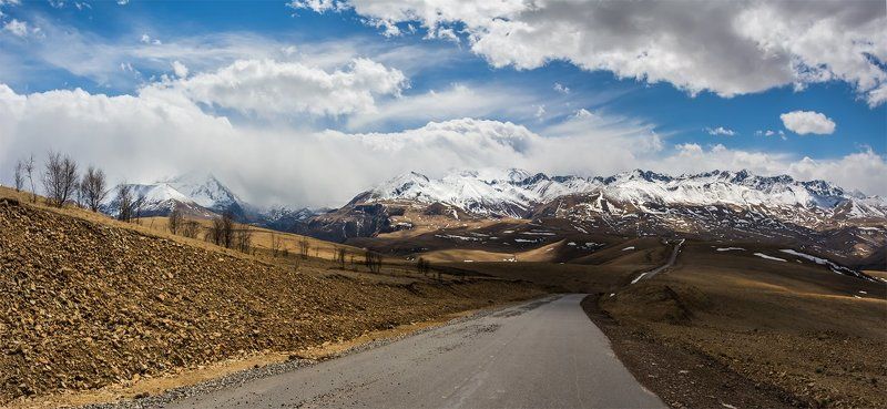 весна, горы, дорога, дороги, кавказ, панорама, пейзаж, природа, приэльбрусье, северный кавказ Приэльбрусьеphoto preview