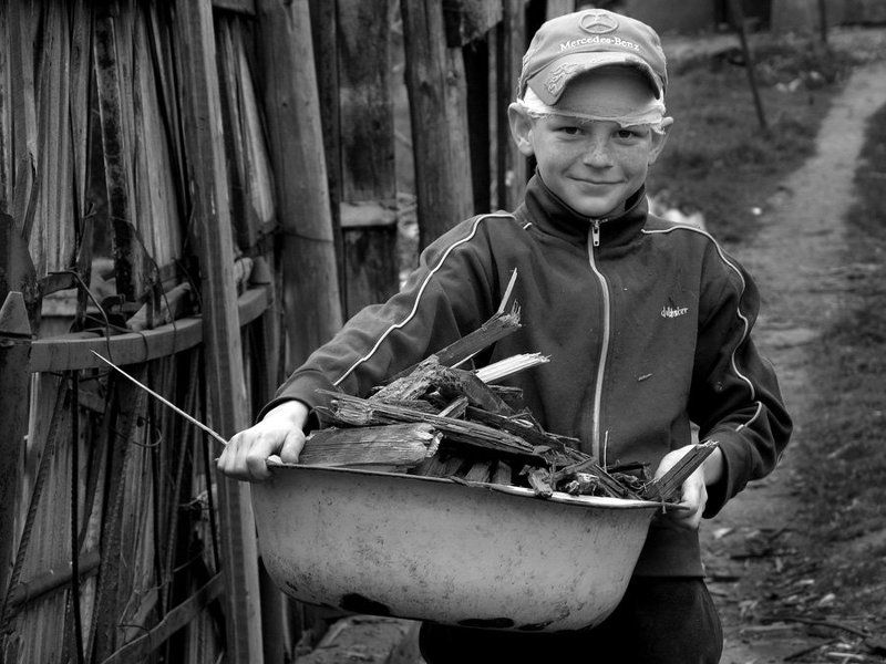 Портрет с дровамиphoto preview