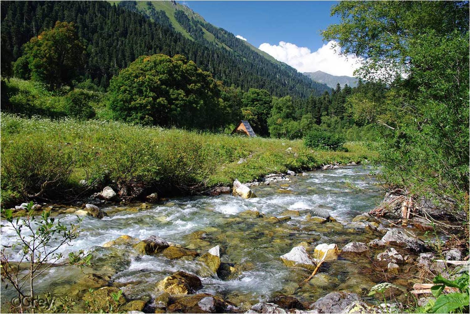 Дом у реки. Автор: Сергей Павлов , Сергей Павлов