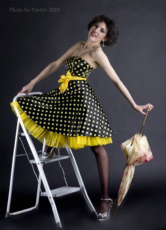 девушка, красота,  студия, pin up photo preview