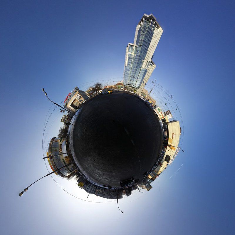 москва, панорама Семеновская площадьphoto preview