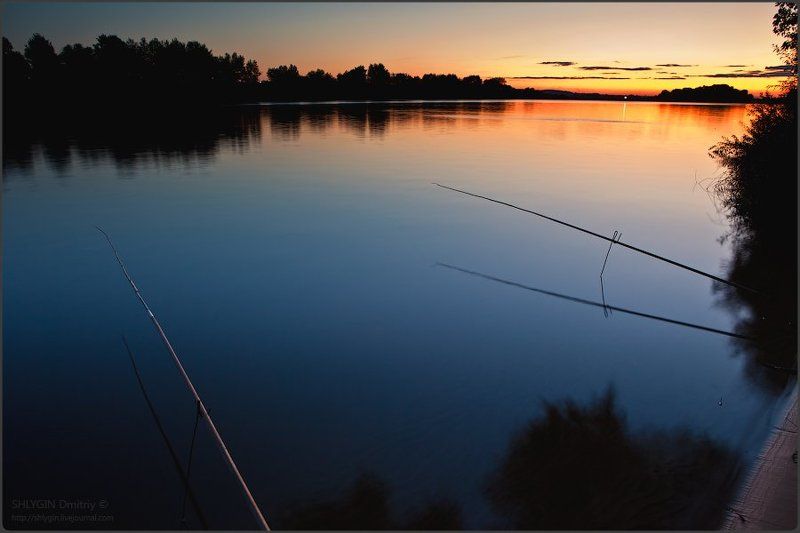 Ока в вечерних краскахphoto preview