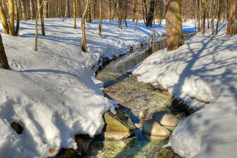 Весенний ручейphoto preview