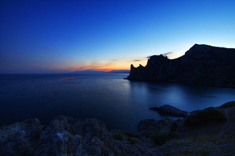 новый свет, закат, крым Вечерний Новый Светphoto preview