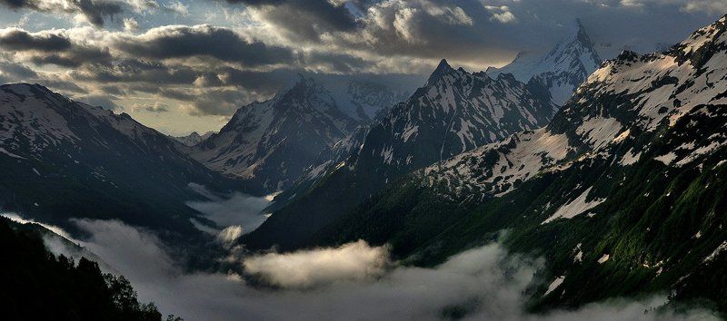 домбай, сулахат, алибек ущелье Алибекphoto preview