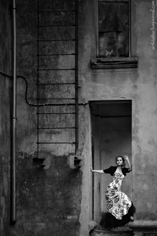 графика, двор, композиция Graphicsphoto preview