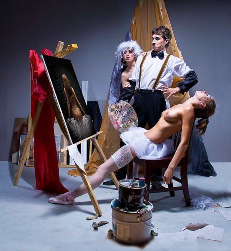 художник, портрет Хммм... А мне кажется, что одно лицо...photo preview