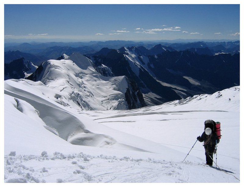 алтай, белуха На Западном Плато Белухи.photo preview