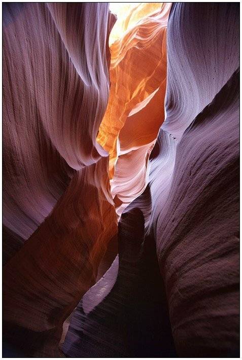 Застывшее пламя.... Автор: Григорий Иващенко аризона, антилопа, каньон, Григорий Иващенко