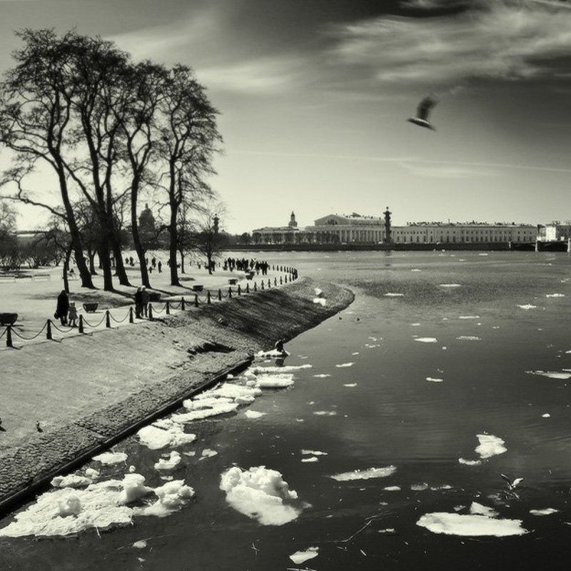 Апрель над Невойphoto preview