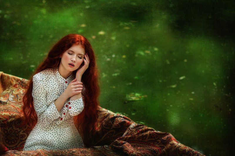 liliya nazarova, model, fashion, fashion model, glamour, portrait, female, woman, girl, young woman, young, adult, cute, beauty, beautiful, park, spring, photographer, photoshoot, photoset, outside, national park, nature, forest, hair, smile, sexy, sunlig Lady in the Boat | Liliya Nazarovaphoto preview