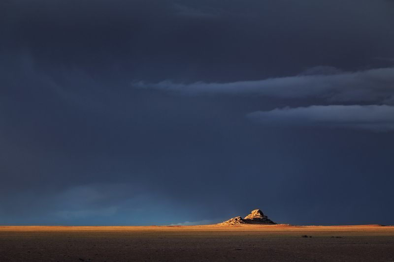 Монголия, Пейзаж, Природа, Рассвет Монгольский минимализмphoto preview