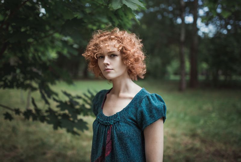 портрет девушки, Минск, лето Катяphoto preview