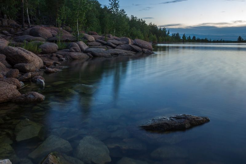 Камни озера Челкар фото превью