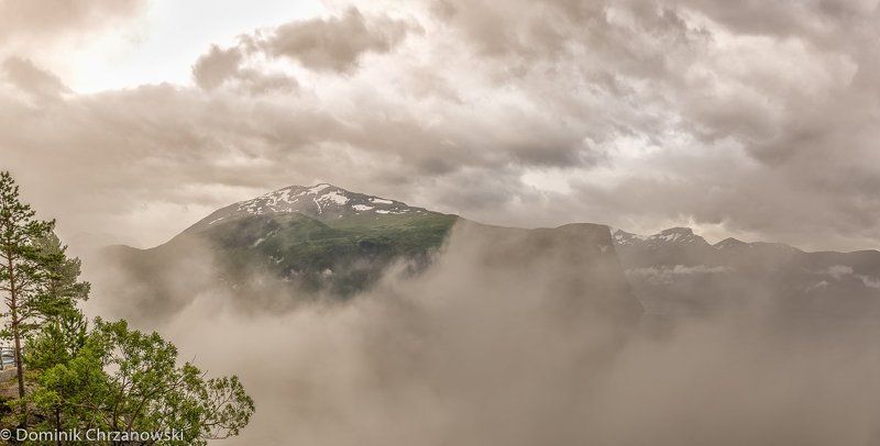 misty Norway fjords фото превью