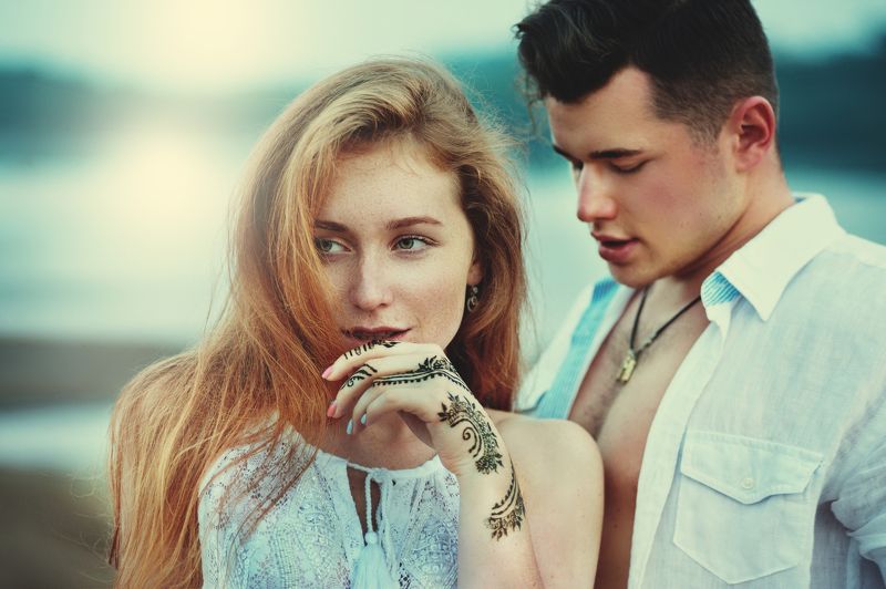 Love, Man, Summer, Sunset, Woman togetherphoto preview