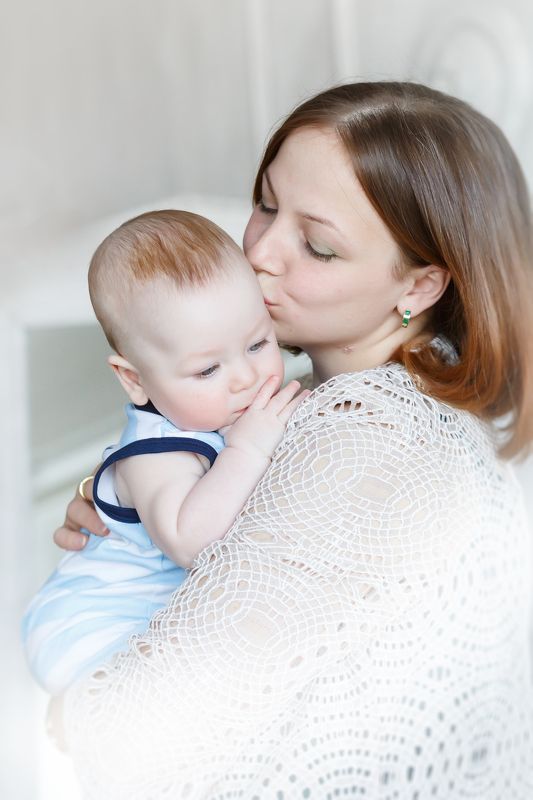 Мама, малыш, детство, нежность, Мамина нежностьphoto preview