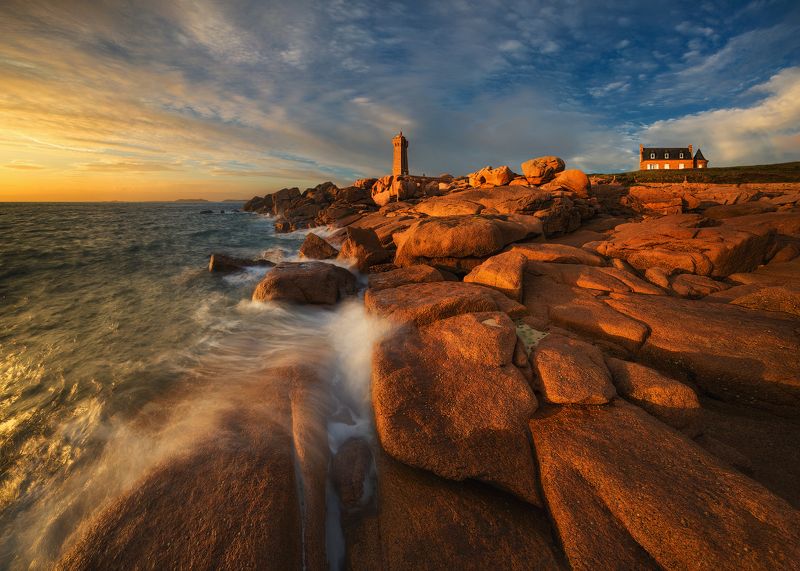 Last Light at Ploumanac\'h...photo preview