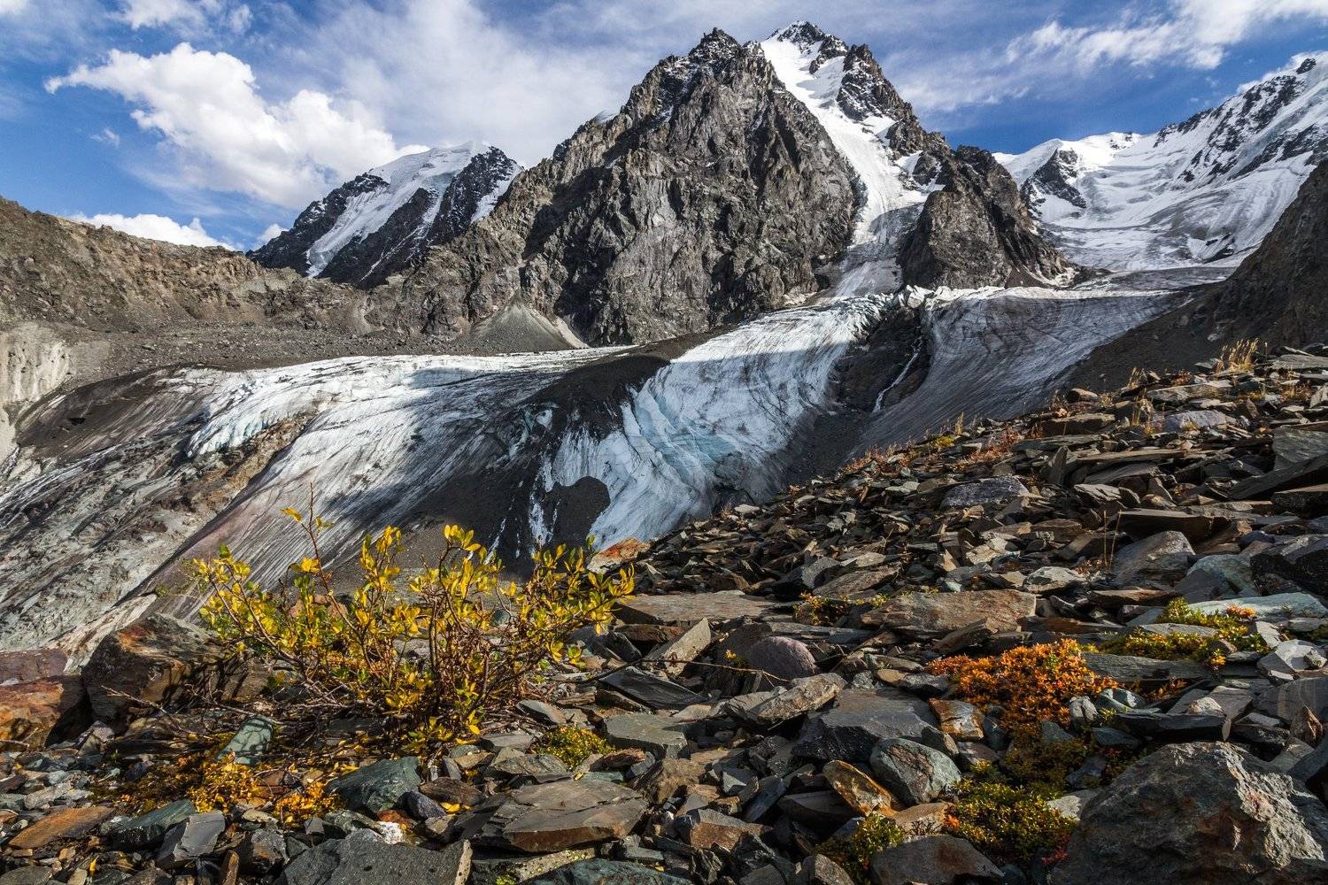Начало осени. Автор: Слащилина Нина Алтай, Ледник, Зелинского, Шавлинские озера, Россия, Слащилина Нина