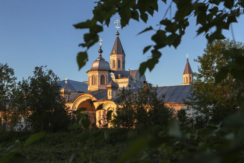 Летний вечер.
